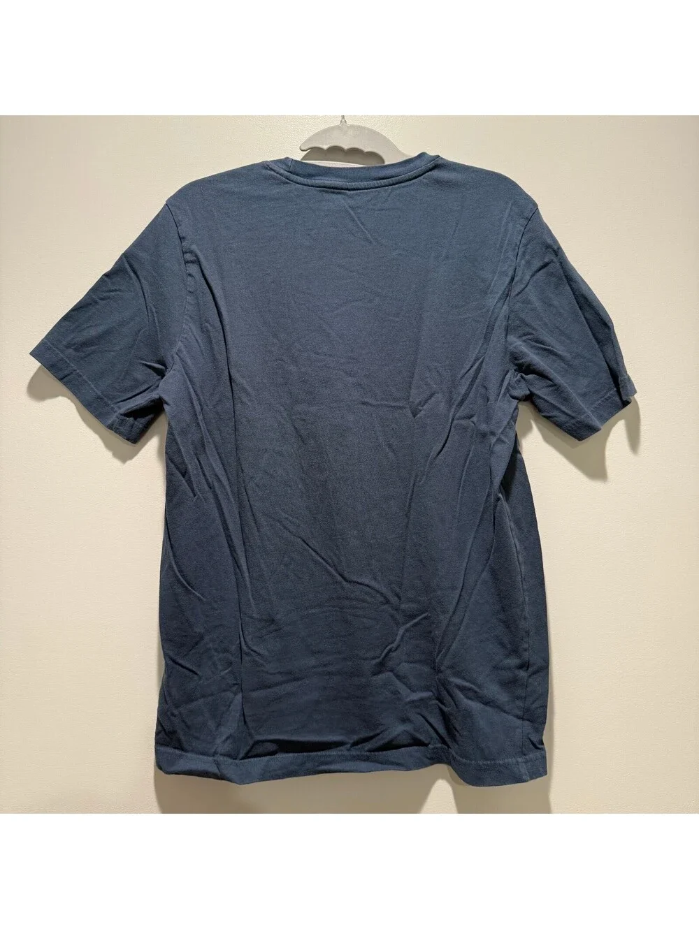 Adidas Blue Graphic Logo T-Shirt Size Small